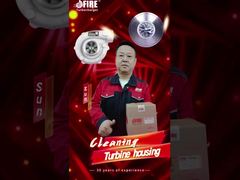 টারবাইন হাউজিং পরিষ্কার করা