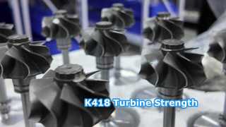 টারবাইন হুইল ব্লেড উপাদান:K418